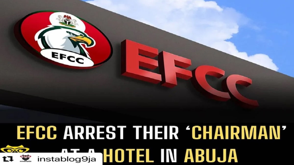 EFCC arrests its president