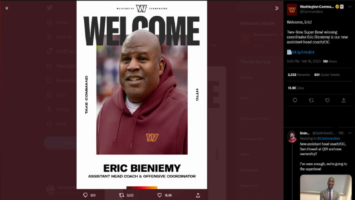 Eric Bieniemy Health Update