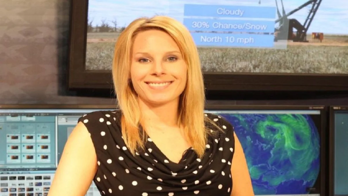 I'm so grateful to be - Meteorologist Amber Wheeler