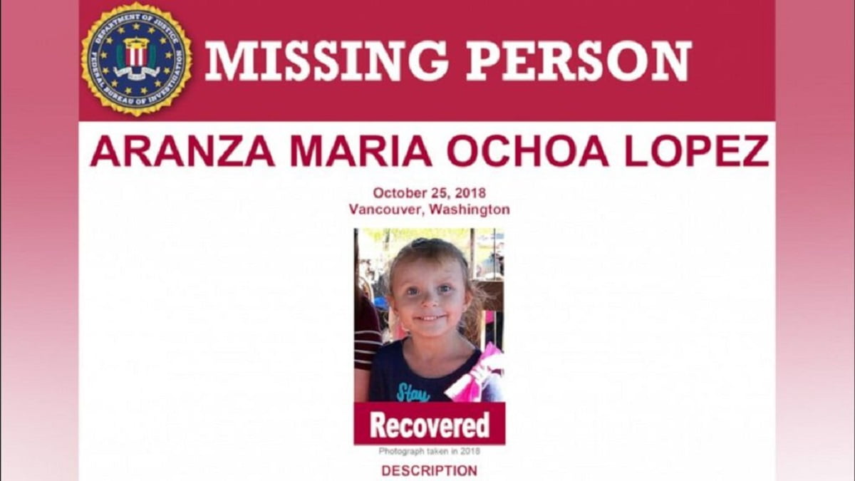 Aranza María Ochoa López girl found