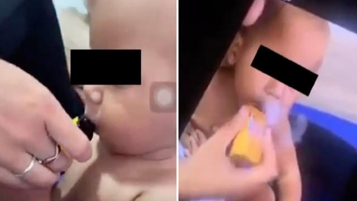 Baby Vaping Viral Video