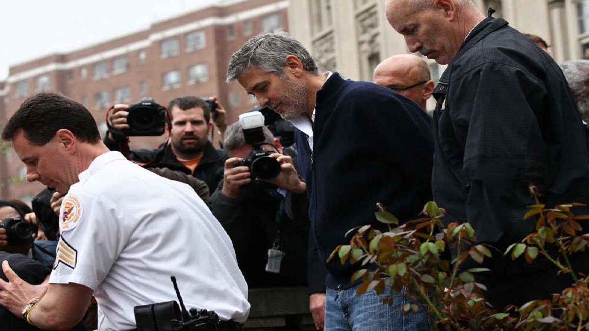 George Clooney arrested