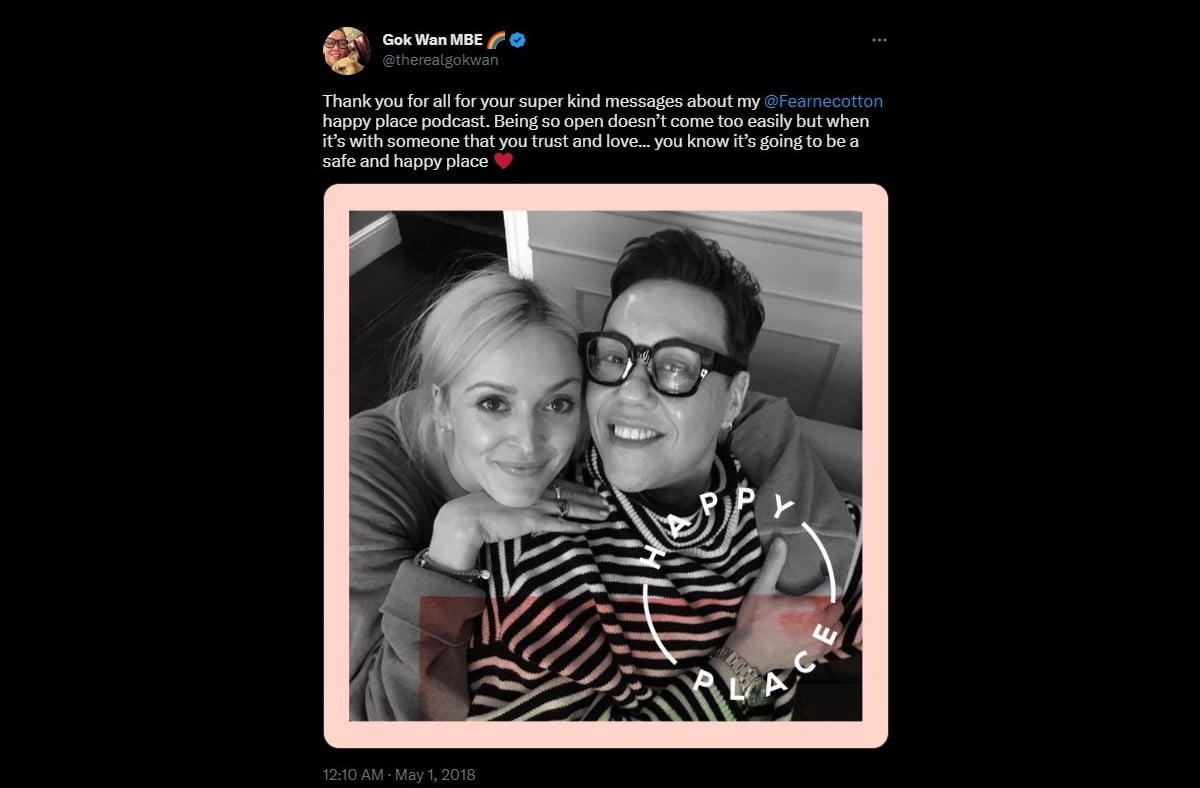 Update on Gok Wan's health and illness