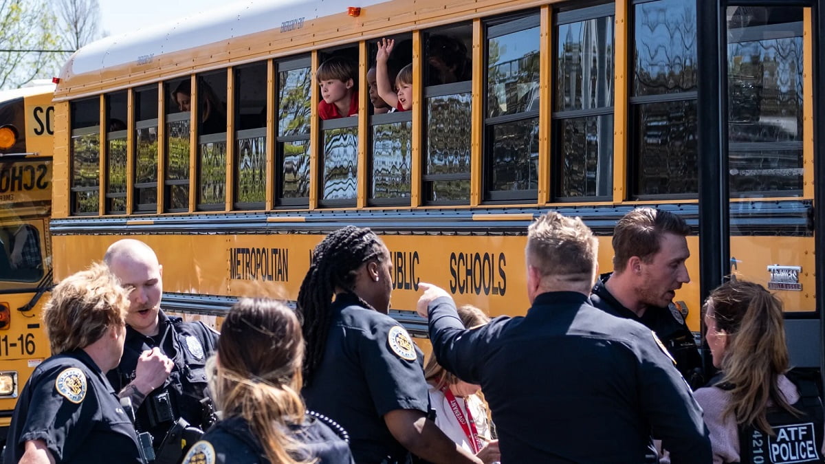 Nashville school shooting video