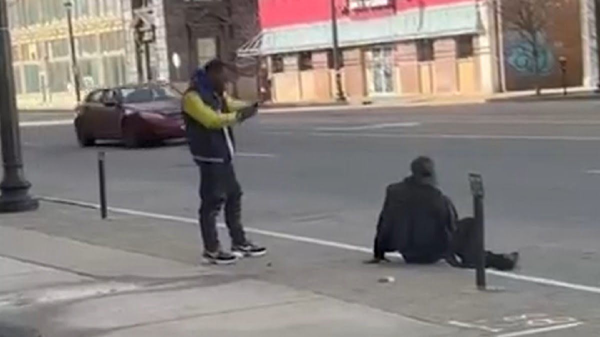 St Louis homeless man shot