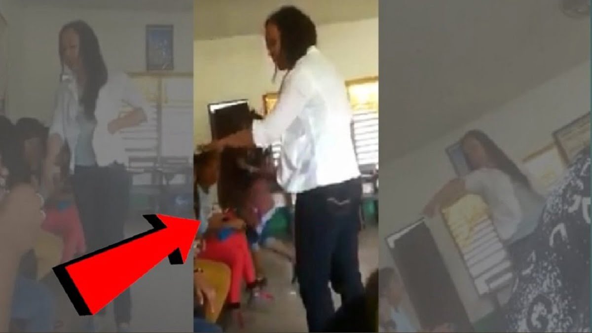 Viral video of teachers and students giving grades