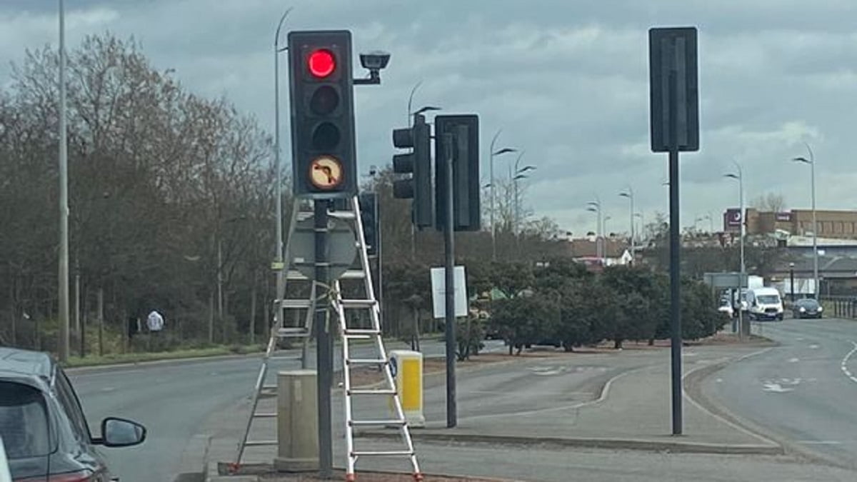 Ulez Cameras Vandalised