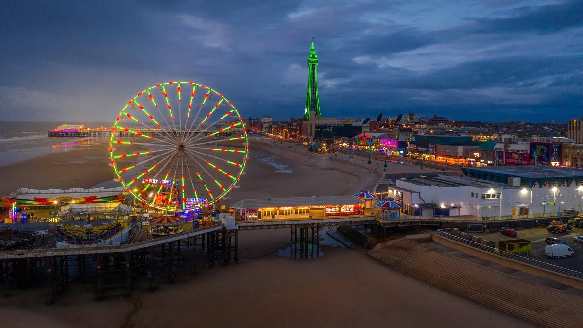 Collapsed Blackpool Pier