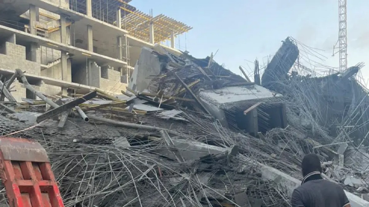 Building Collapse Banana Island Lagos No casualty, 25 rescued, Govt