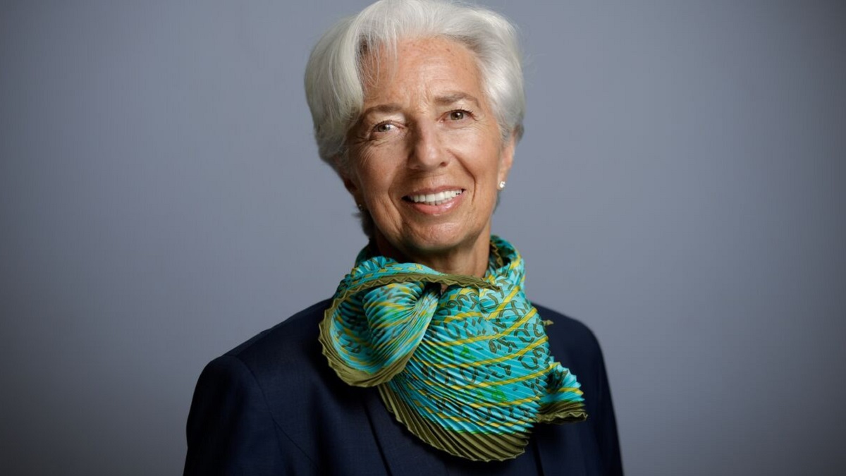 Christine Lagarde's neck