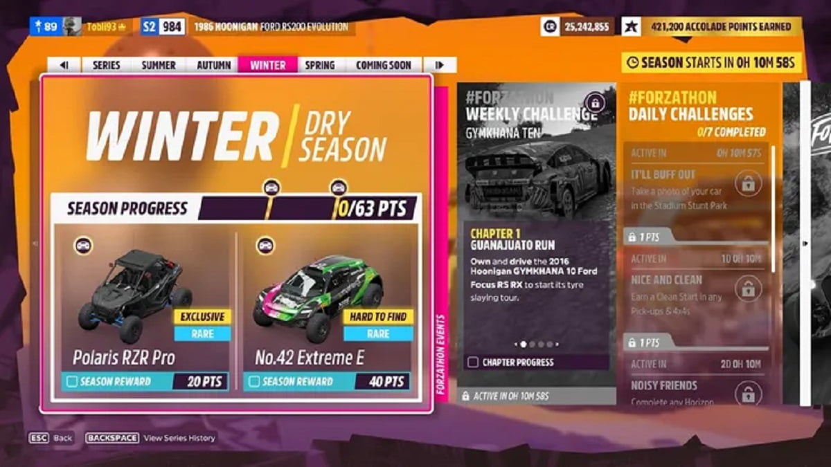 Forza Horizon 5 Treasure Hunt