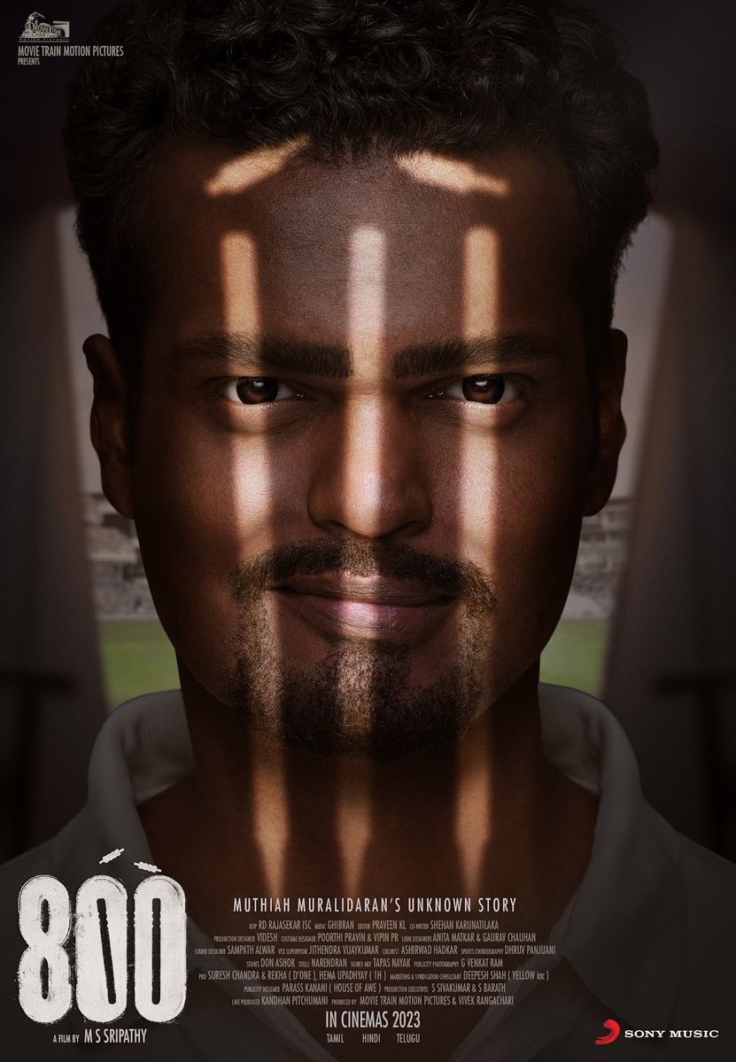 Muttiah Muralitharan Biopic 800 The Movie Release Date