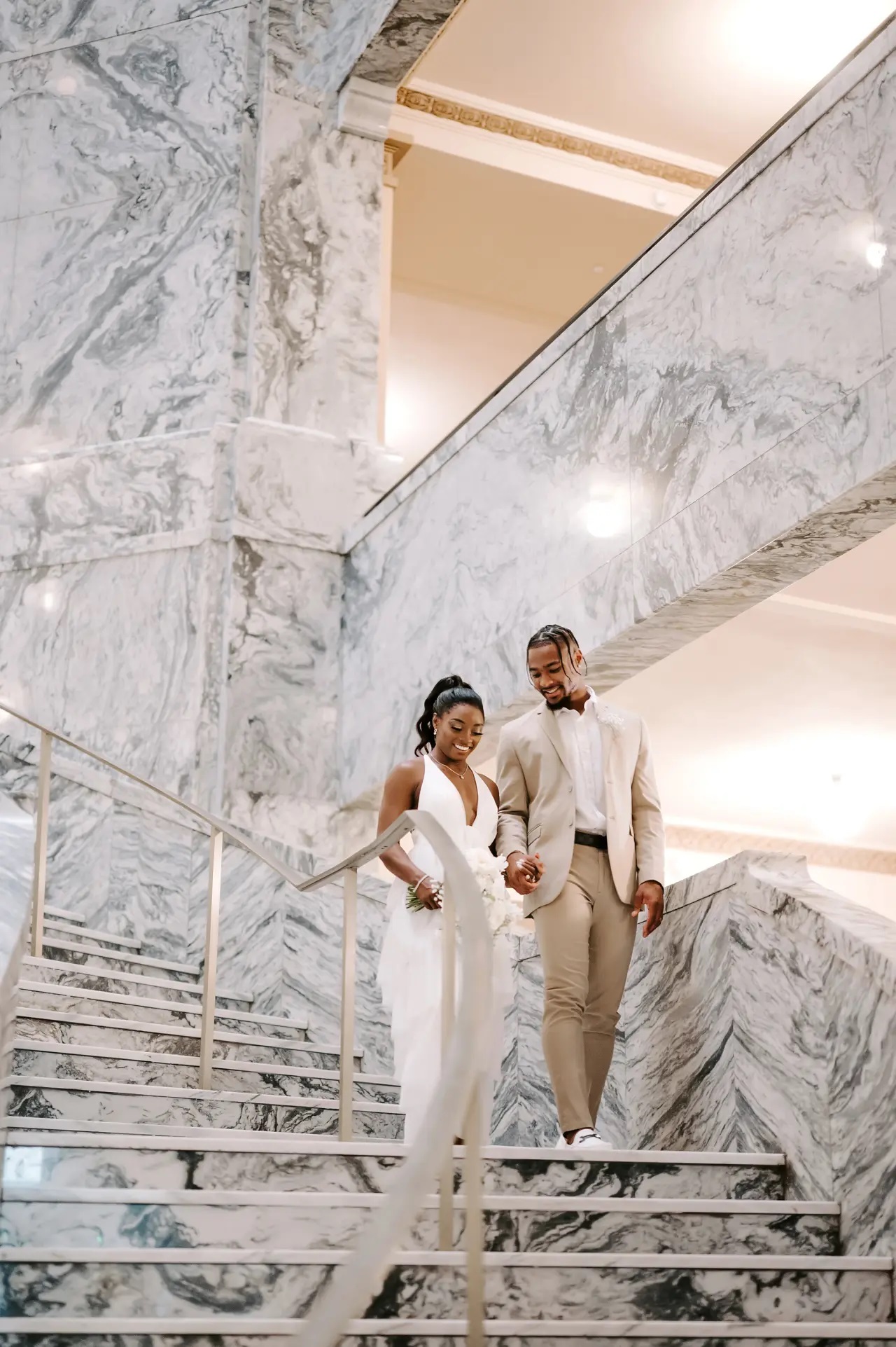 Simone Biles and Jonathan Owens Wedding Photos