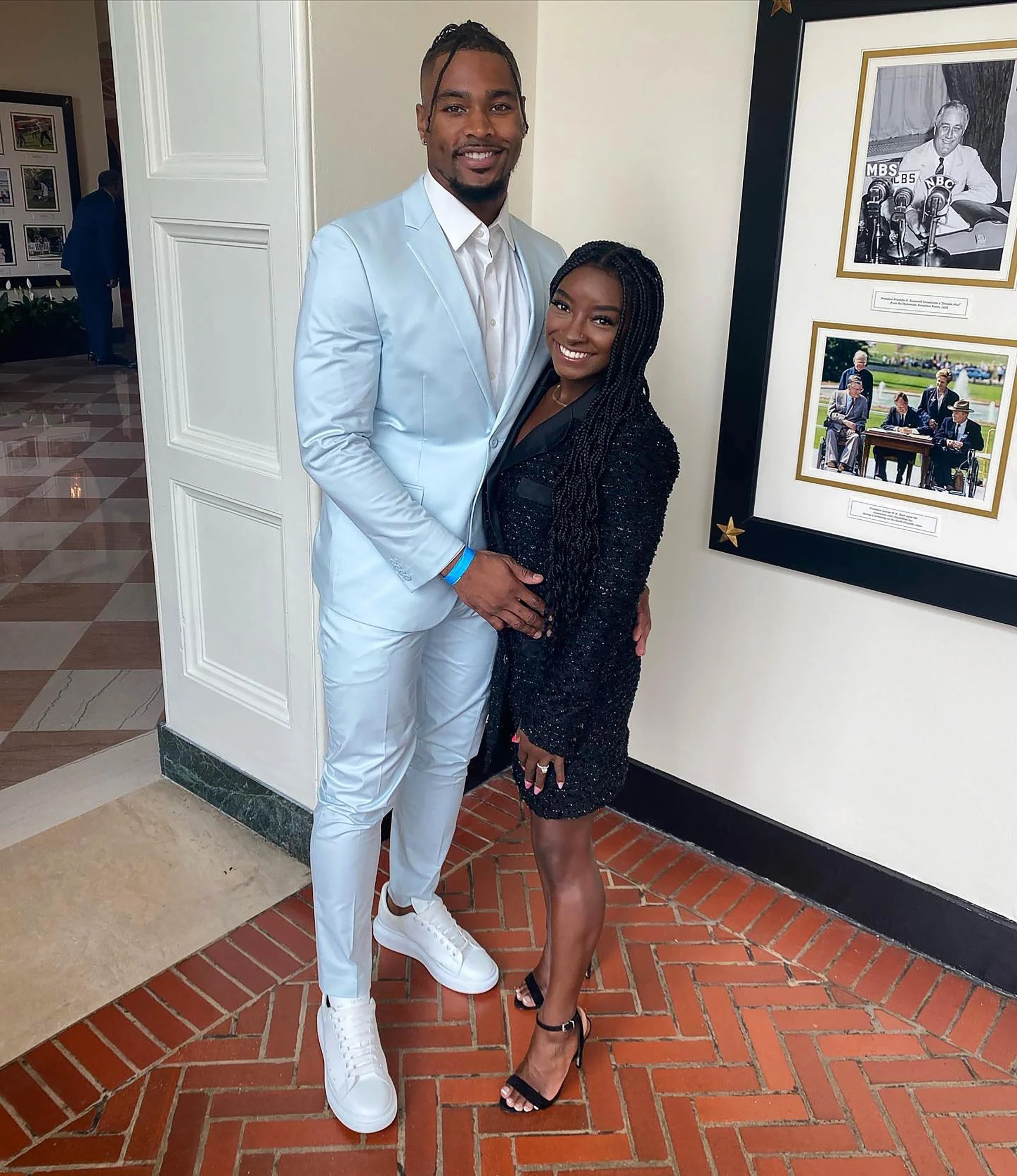 Simone Biles and Jonathan Owens Wedding Photos