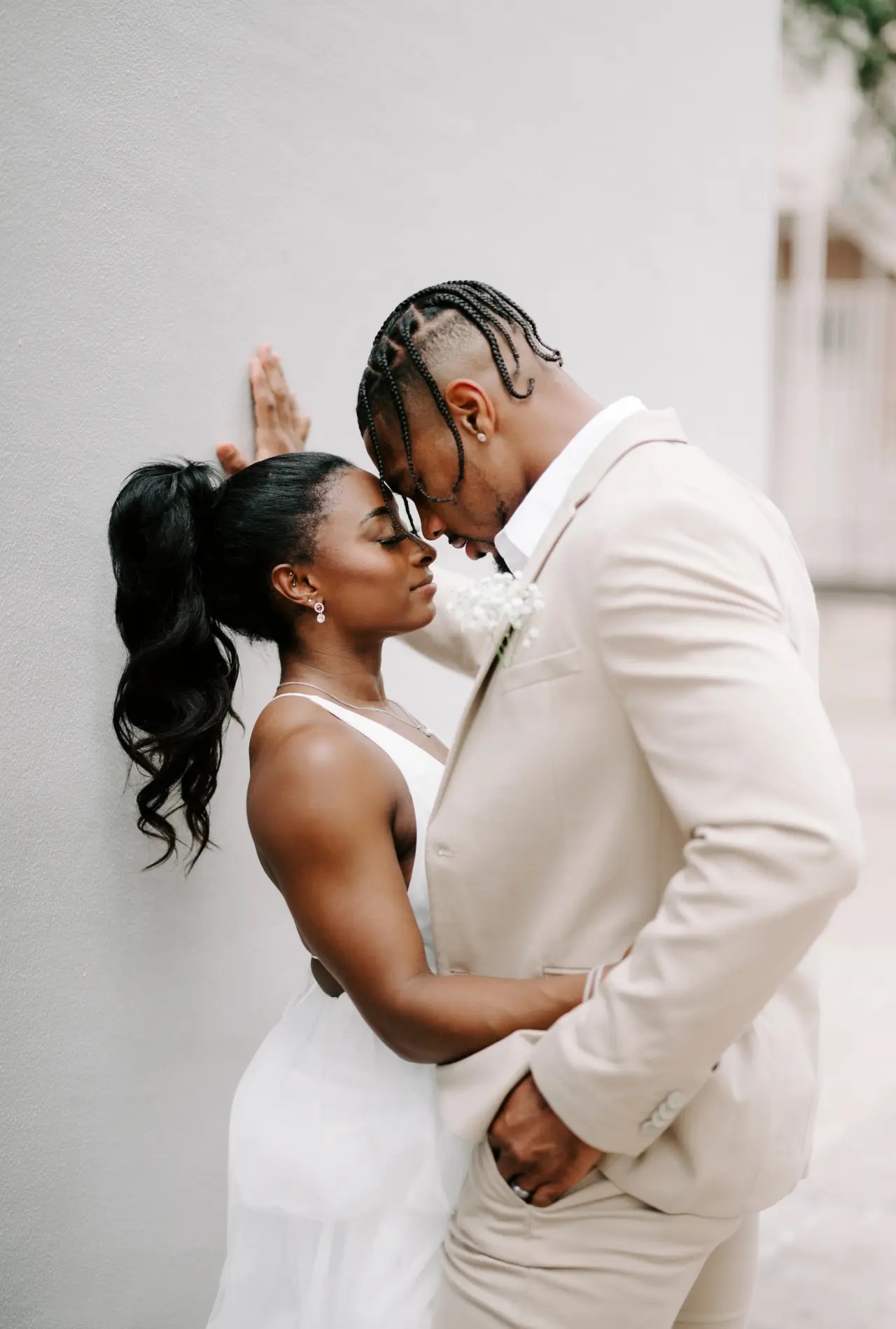 Simone Biles and Jonathan Owens Wedding Photos