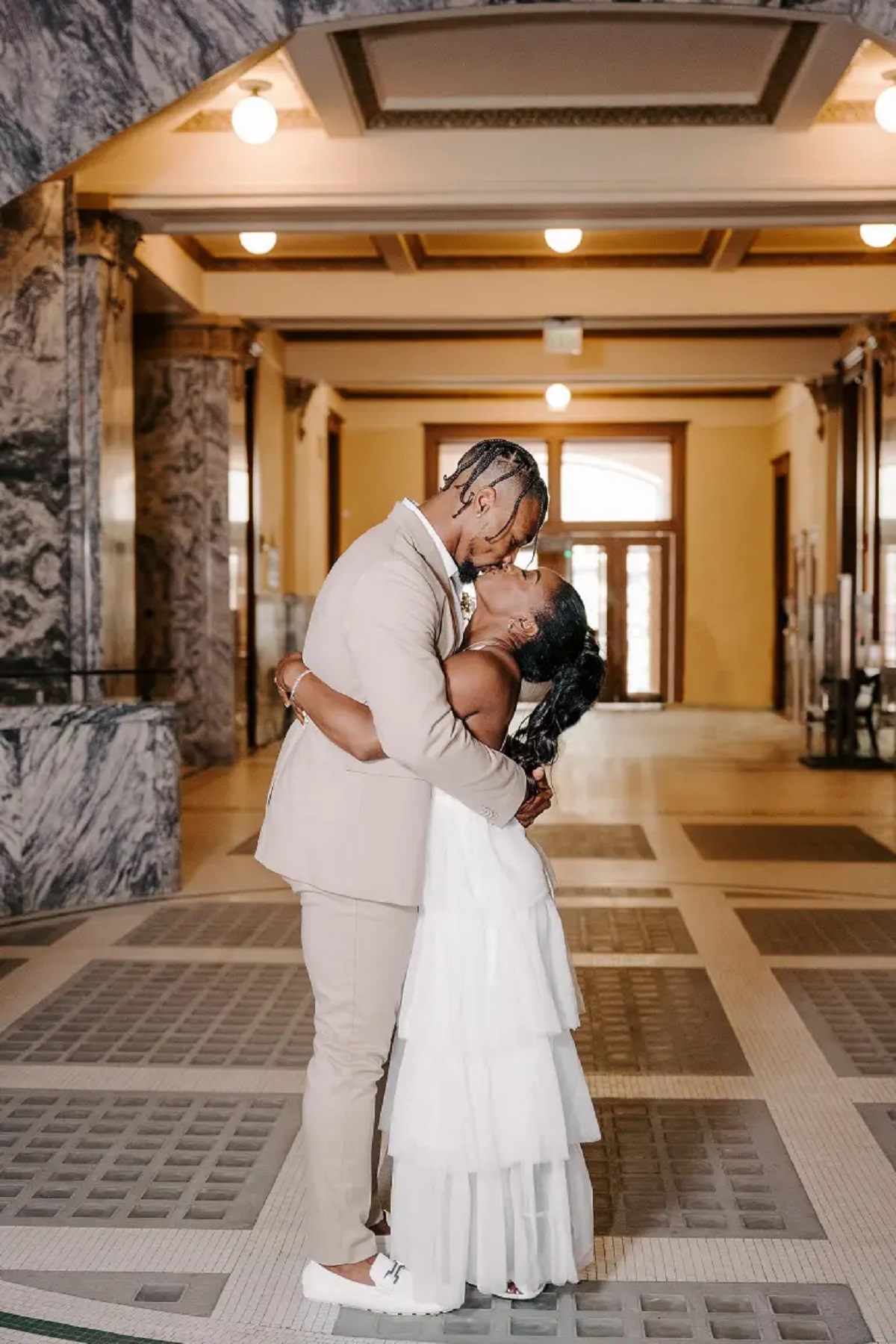 Simone Biles and Jonathan Owens Wedding Photos