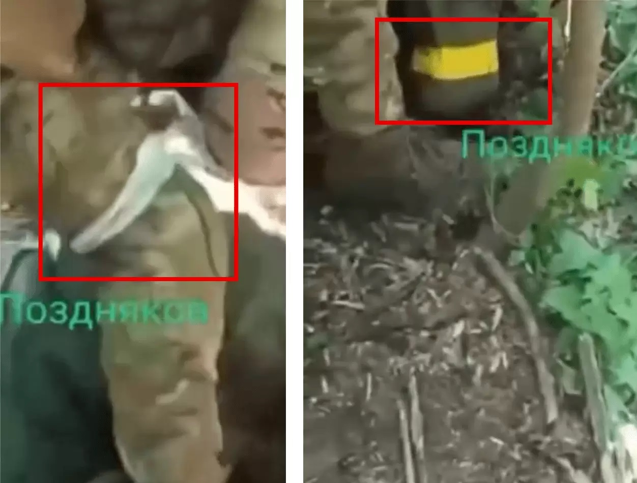 Russian beheading video in Ukraine