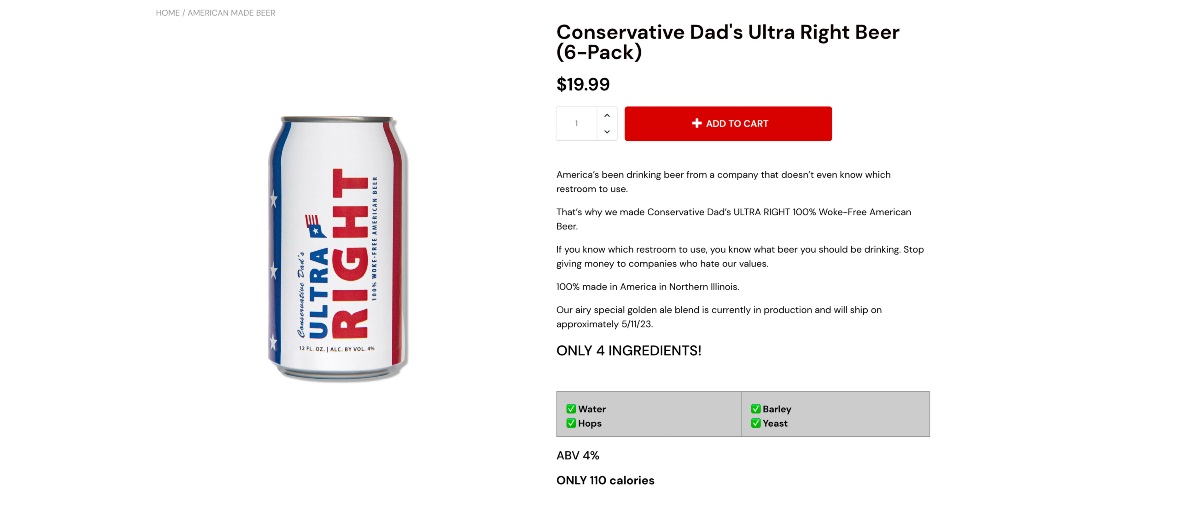 Ultra Right Beer Brewery