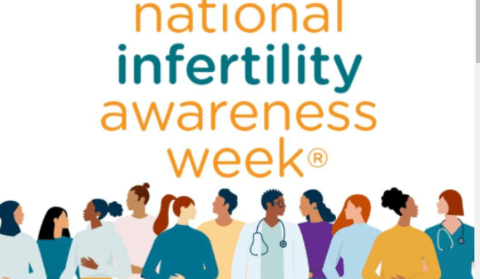 First baby in National Infertility Awareness Week