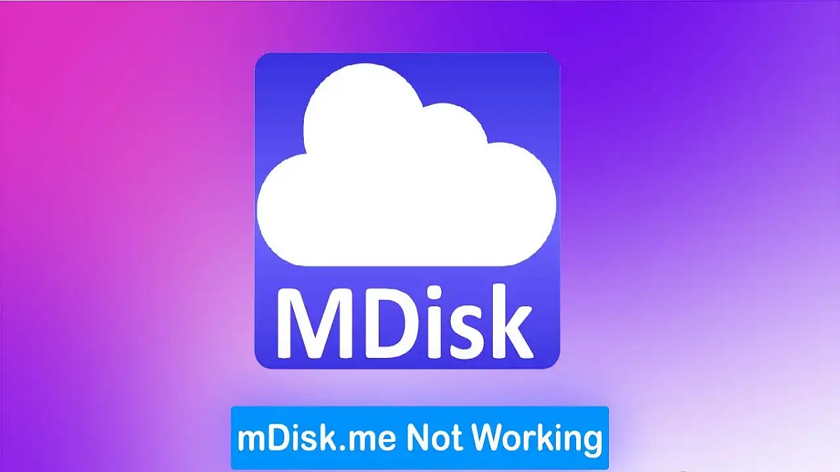 mDisk not working