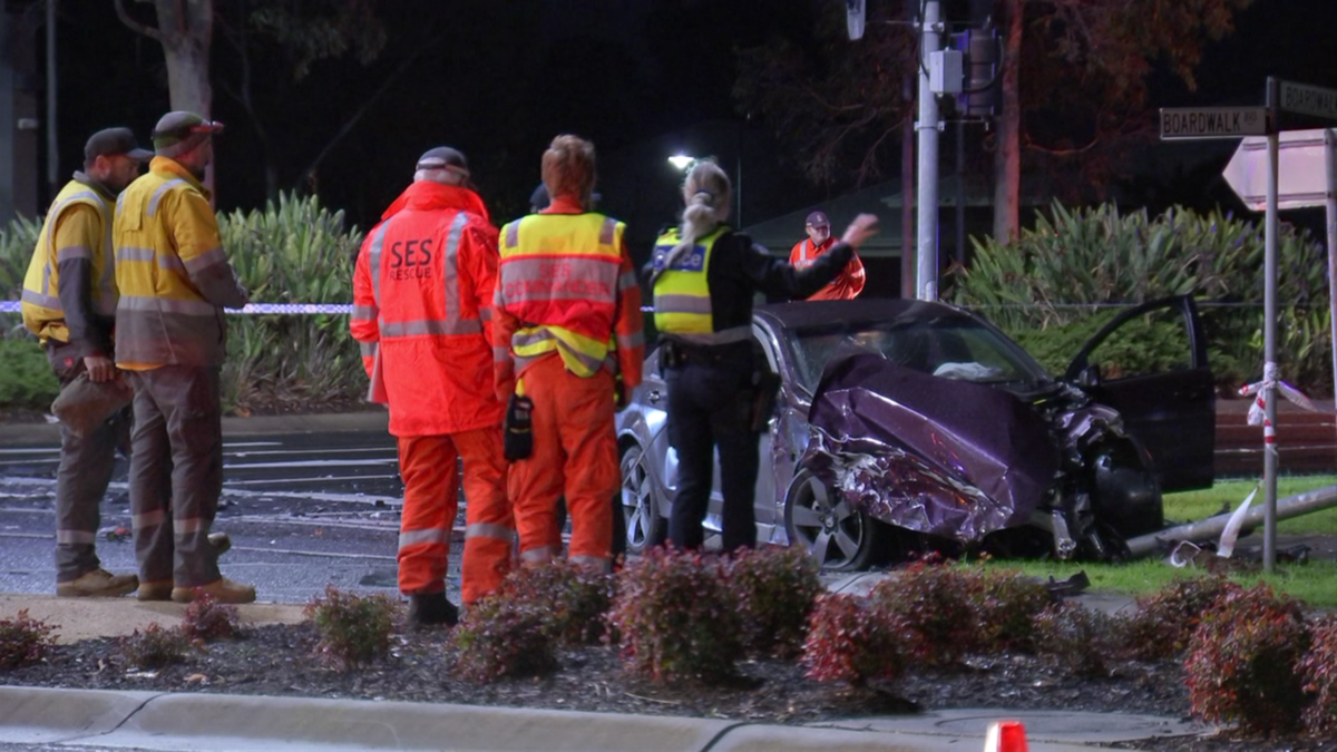 Accident in Melbourne