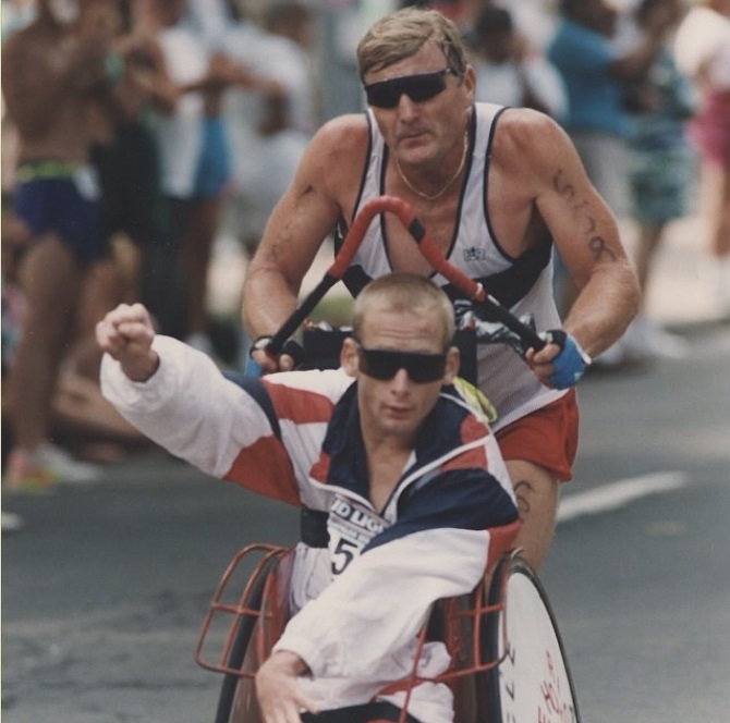 Rick Hoyt's Wife