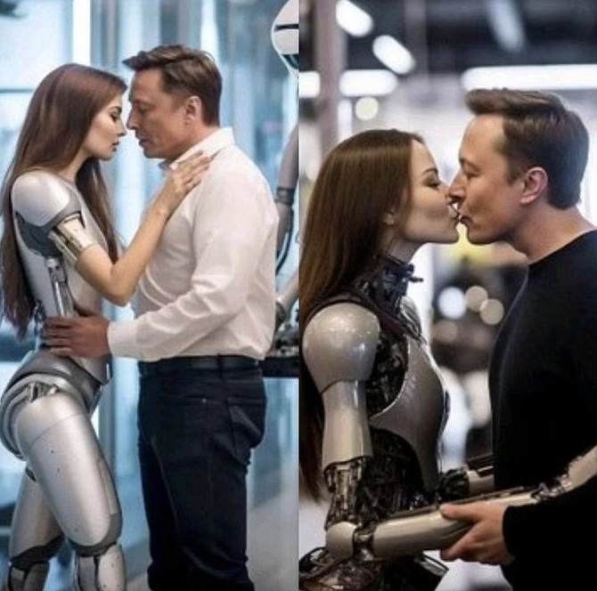 Elon Musk's robot wife