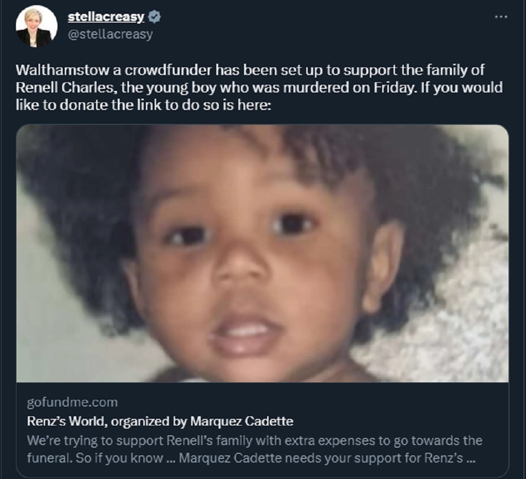 Walthamstow Renell Charles Murder Case