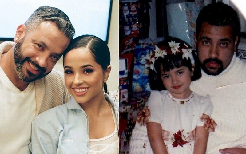 Why Becky G's parents broke up?