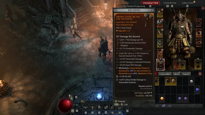 Build Barbarian Diablo 4