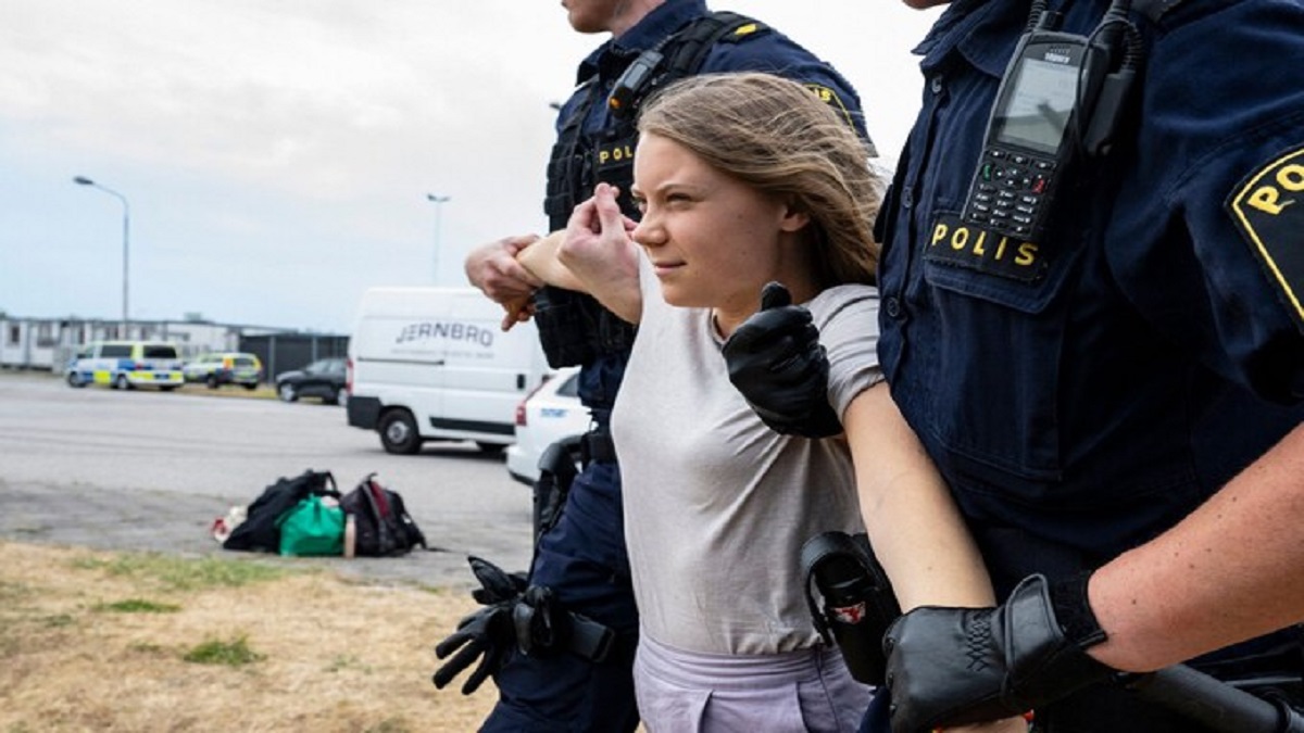 Greta Thunberg Arrested