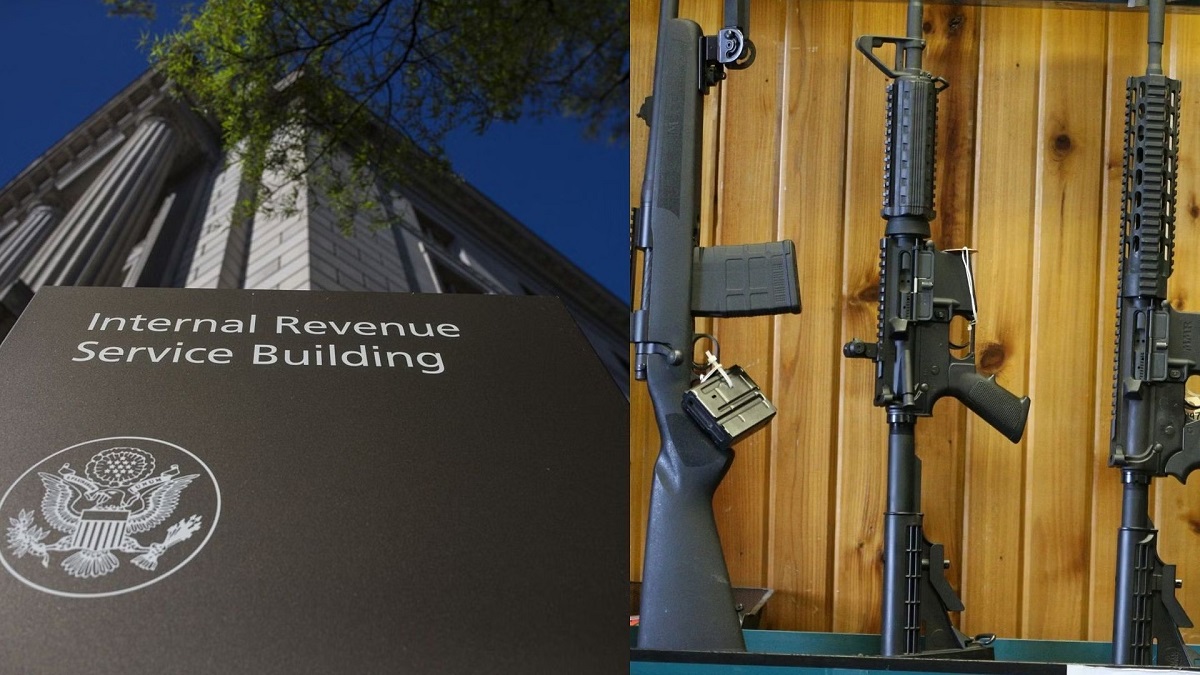 IRS agents raid gun store