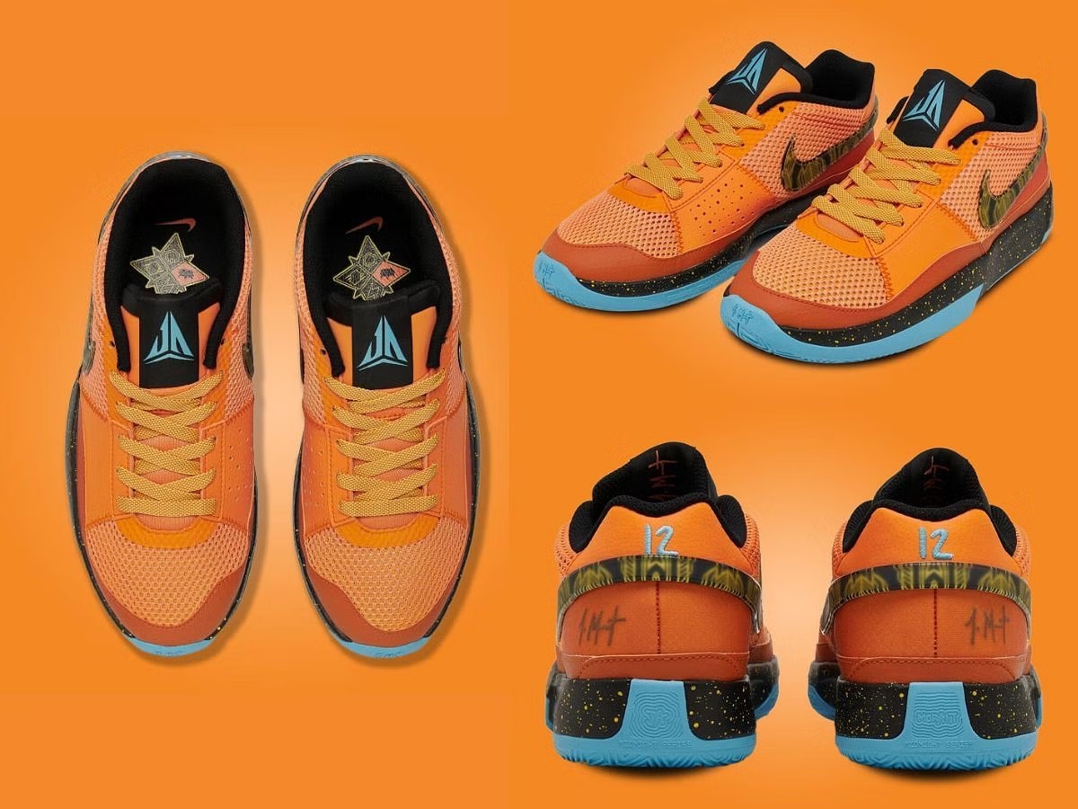 Ja Morant x Nike Ja 1 “Bright Mandarin Opti Yellow” Shoes