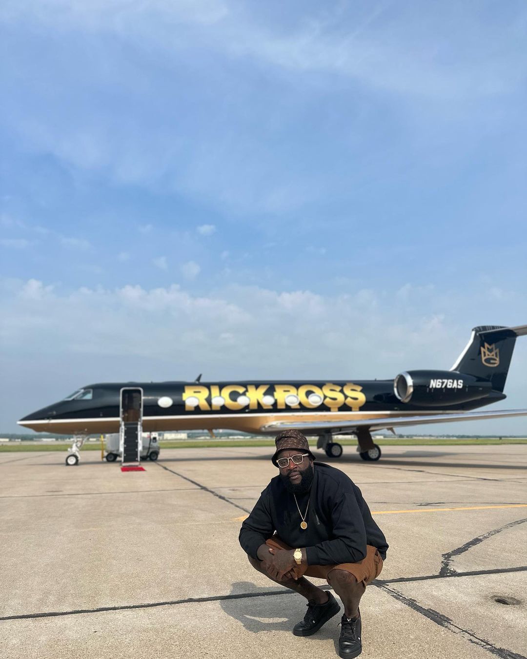 Rick Ross Private Plane
