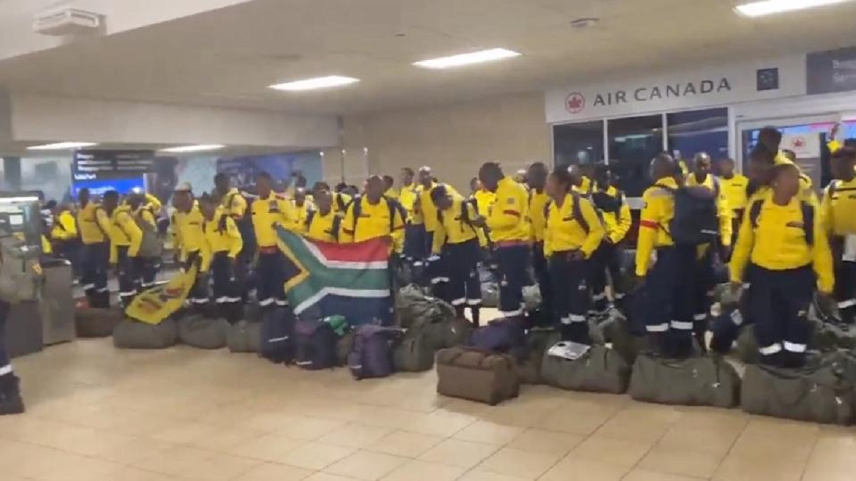 South African Firefighters Canada