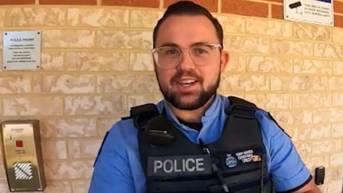 Anthony Woods Perth Police Officer