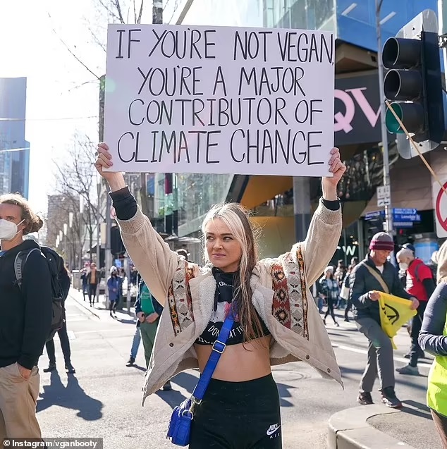 Fyre Restaurant Vegan Protest