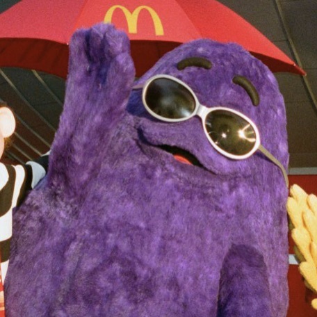 happy birthday grin mcdonalds