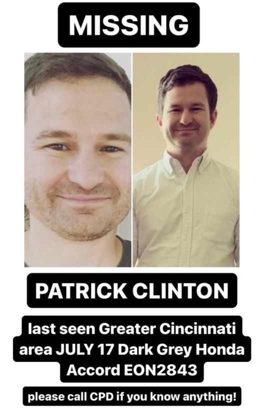 patrick clinton missing