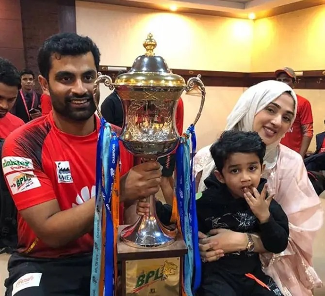 Who Is Tamim Iqbal's Wife Ayesha Siddiqui? Kids And Family