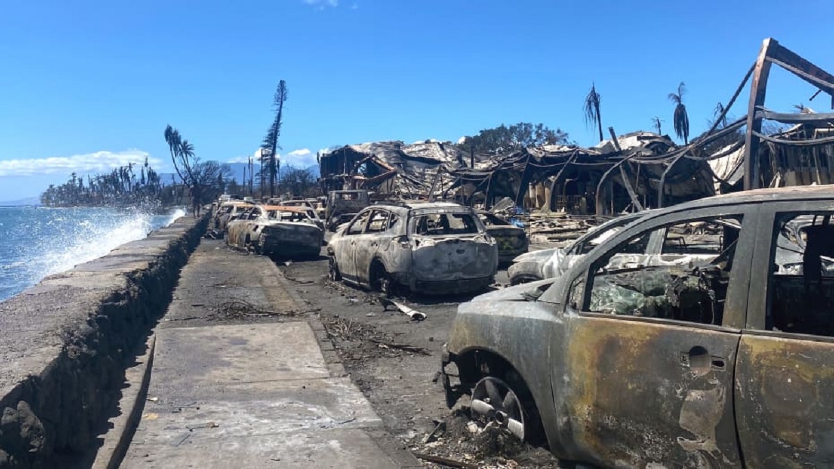 Death toll from wildfires on Maui