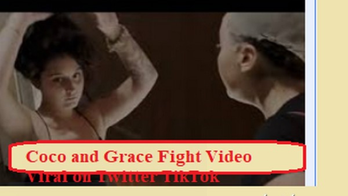 Viral video of Coco and Grace fighting