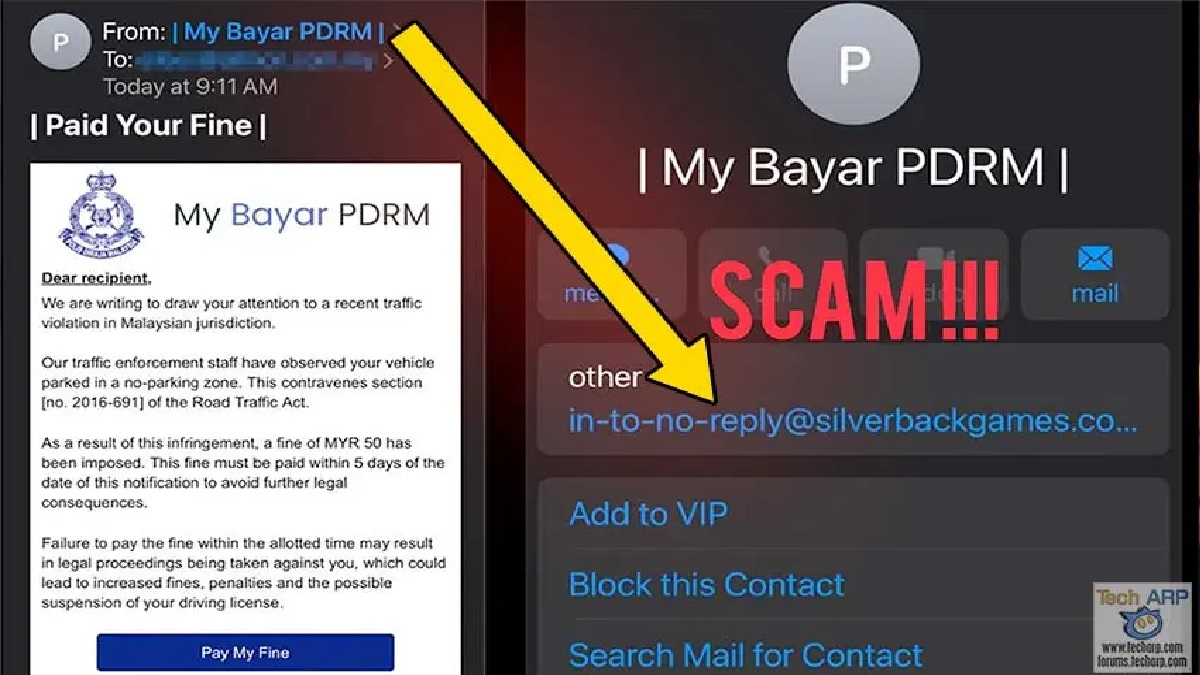 MyBayar PDRM Scam