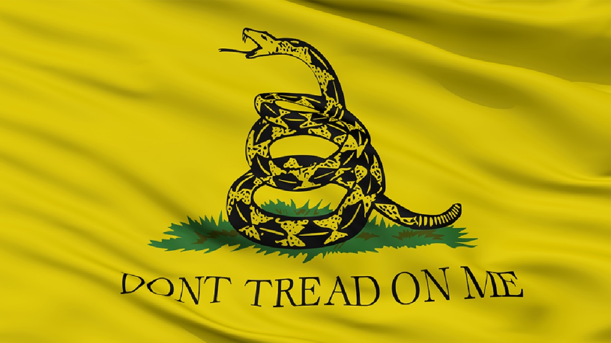 gadsden flag patch