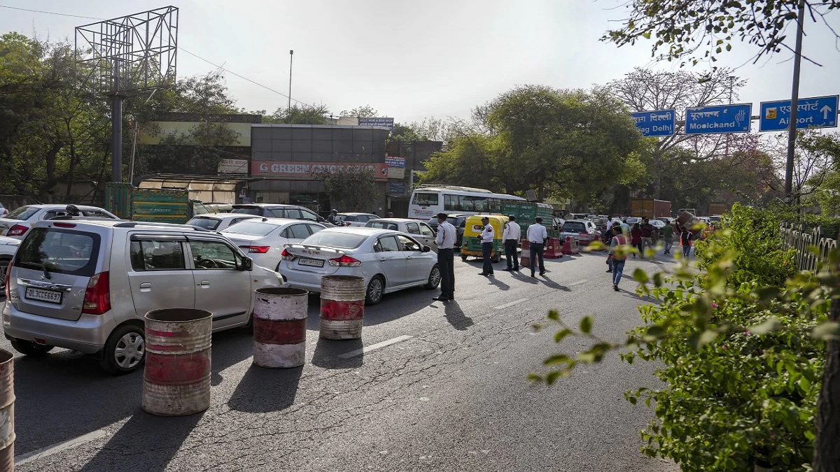 Delhi Traffic Alert!  Notice issued for 2 days