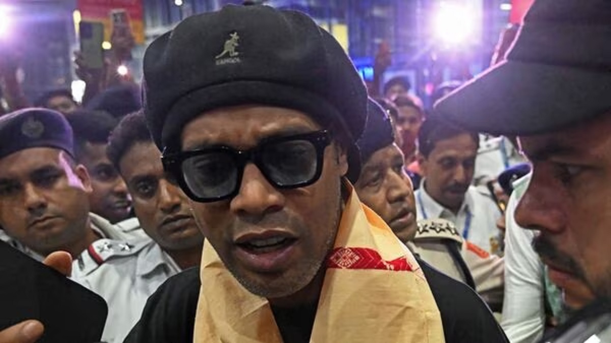 Ronaldinho in Kolkata 