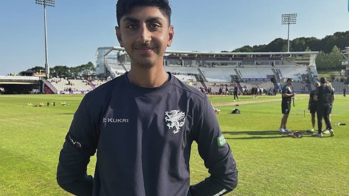 England's Shoaib Bashir, whose parents are from Pakistan