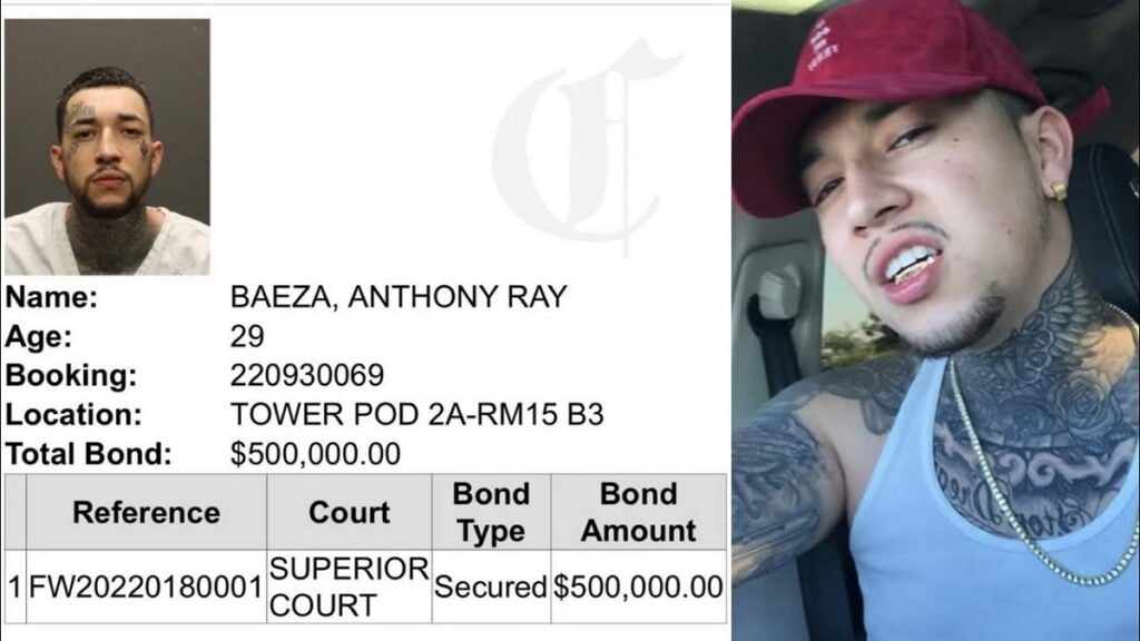 Is Baeza Rapper In Jail? Arrest And Charge- What Did He Do? [ lastest ...