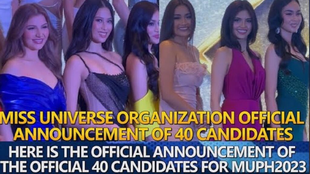 Photos Miss Universe Philippines 2023 Top 40