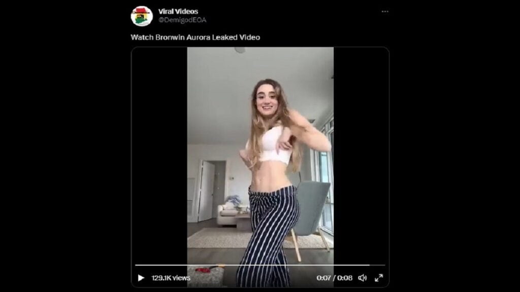 Bronwin Aurora Viral Video Leaked Leave Internet Scandalized